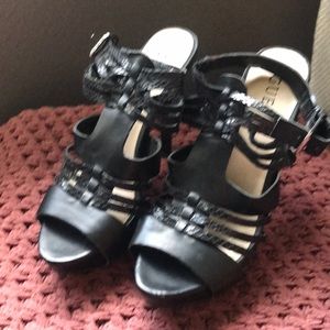 Black party shoes